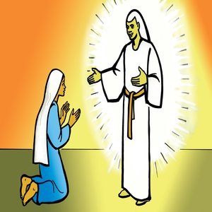 7 - The Angel Speaks to Mary