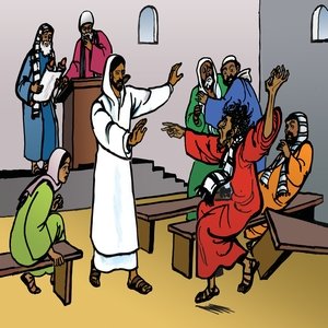 24 - Jesus Drives Out an Evil Spirit