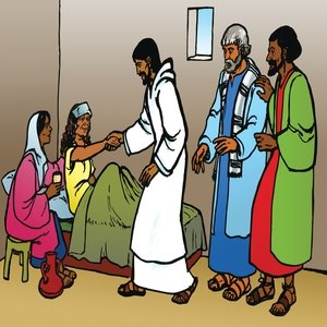 25 - Jesus Heals Peter's Mother in Law