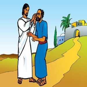 56 - Jesus Heals a Blind Man