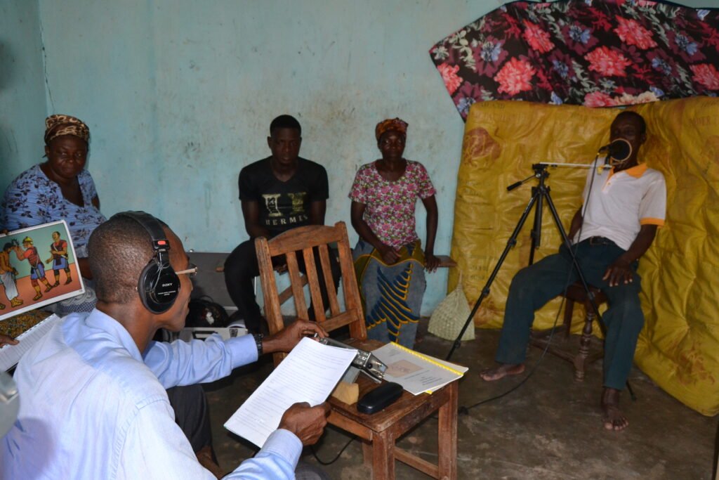 Recording in Togo